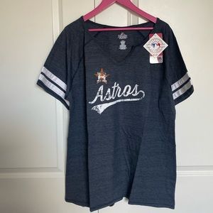 Houston Astros Women’s‎ V Neck Shirt